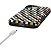image:imageCasely iPhone 13 Mini Case  Clear Skies  Clear Shimmer  Compatible with MagSafe  Classic Ultra Slim DesignOld Skool  Retro Checkerboard
