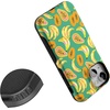 image:imageCasely iPhone 13 Mini Case  Clear Skies  Clear Shimmer  Compatible with MagSafe  Classic Ultra Slim DesignPapaya Palms  Dippin Daisys Tropical Vacation