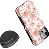 image:imageCasely iPhone 13 Mini Case  Clear Skies  Clear Shimmer  Compatible with MagSafe  Classic Ultra Slim DesignPerfect Paradise  Tropical Palm Tree Floral
