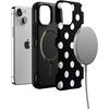 image:imageCasely iPhone 13 Mini Case  Clear Skies  Clear Shimmer  Compatible with MagSafe  Classic Ultra Slim DesignPolka Dots  High Contrast Design