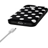 image:imageCasely iPhone 13 Mini Case  Clear Skies  Clear Shimmer  Compatible with MagSafe  Classic Ultra Slim DesignPolka Dots  High Contrast Design