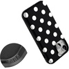 image:imageCasely iPhone 13 Mini Case  Clear Skies  Clear Shimmer  Compatible with MagSafe  Classic Ultra Slim DesignPolka Dots  High Contrast Design