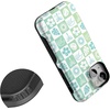 image:imageCasely iPhone 13 Mini Case  Clear Skies  Clear Shimmer  Compatible with MagSafe  Classic Ultra Slim DesignPura Vida  Coastal Checkers