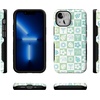 image:imageCasely iPhone 13 Mini Case  Clear Skies  Clear Shimmer  Compatible with MagSafe  Classic Ultra Slim DesignPura Vida  Coastal Checkers