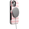 image:imageCasely iPhone 13 Mini Case  Clear Skies  Clear Shimmer  Compatible with MagSafe  Classic Ultra Slim DesignQueen of Diamonds  Pink Watercolor
