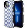 image:imageCasely iPhone 13 Mini Case  Clear Skies  Clear Shimmer  Compatible with MagSafe  Classic Ultra Slim DesignReality Check  Periwinkle