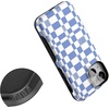 image:imageCasely iPhone 13 Mini Case  Clear Skies  Clear Shimmer  Compatible with MagSafe  Classic Ultra Slim DesignReality Check  Periwinkle