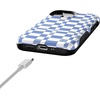 image:imageCasely iPhone 13 Mini Case  Clear Skies  Clear Shimmer  Compatible with MagSafe  Classic Ultra Slim DesignReality Check  Periwinkle