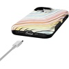 image:imageCasely iPhone 13 Mini Case  Clear Skies  Clear Shimmer  Compatible with MagSafe  Classic Ultra Slim DesignRide The Wave  Pastel Rainbow Lined