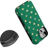 image:imageCasely iPhone 13 Mini Case  Clear Skies  Clear Shimmer  Compatible with MagSafe  Classic Ultra Slim DesignRoyal Flush  French Deck