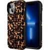 image:imageCasely iPhone 13 Mini Case  Clear Skies  Clear Shimmer  Compatible with MagSafe  Classic Ultra Slim DesignShell Shocked  Tortoise Print