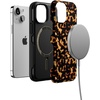 image:imageCasely iPhone 13 Mini Case  Clear Skies  Clear Shimmer  Compatible with MagSafe  Classic Ultra Slim DesignShell Shocked  Tortoise Print