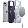 image:imageCasely iPhone 13 Mini Case  Clear Skies  Clear Shimmer  Compatible with MagSafe  Classic Ultra Slim DesignThe Fun Guy  Enchanted Forest Mushroom Floral