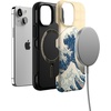 image:imageCasely iPhone 13 Mini Case  Clear Skies  Clear Shimmer  Compatible with MagSafe  Classic Ultra Slim DesignThe Great Wave  The Met Series
