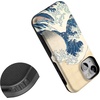 image:imageCasely iPhone 13 Mini Case  Clear Skies  Clear Shimmer  Compatible with MagSafe  Classic Ultra Slim DesignThe Great Wave  The Met Series