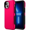 image:imageCasely iPhone 13 Mini Case  Clear Skies  Clear Shimmer  Compatible with MagSafe  Classic Ultra Slim DesignThink Pink  Solid Neon Pink