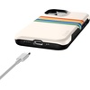 image:imageCasely iPhone 13 Mini Case  Clear Skies  Clear Shimmer  Compatible with MagSafe  Classic Ultra Slim DesignTotally Groovy  Rainbow Stripes Color Block