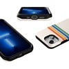 image:imageCasely iPhone 13 Mini Case  Clear Skies  Clear Shimmer  Compatible with MagSafe  Classic Ultra Slim DesignTotally Groovy  Rainbow Stripes Color Block