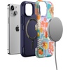 image:imageCasely iPhone 13 Mini Case  Clear Skies  Clear Shimmer  Compatible with MagSafe  Classic Ultra Slim DesignTropical Heat  Beachy Collage