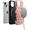 image:imageCasely iPhone 13 Mini Case  Clear Skies  Clear Shimmer  Compatible with MagSafe  Classic Ultra Slim DesignTulip Tapestry  Jenna Palek x Casely