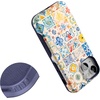 image:imageCasely iPhone 13 Mini Case  Clear Skies  Clear Shimmer  Compatible with MagSafe  Classic Ultra Slim DesignTuscan Tiles  Dolce Vita