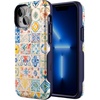 image:imageCasely iPhone 13 Mini Case  Clear Skies  Clear Shimmer  Compatible with MagSafe  Classic Ultra Slim DesignTuscan Tiles  Dolce Vita