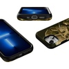 image:imageCasely iPhone 13 Mini Case  Clear Skies  Clear Shimmer  Compatible with MagSafe  Classic Ultra Slim DesignVan Gogh  Skull of a Skeleton with Burning Cig