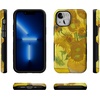 image:imageCasely iPhone 13 Mini Case  Clear Skies  Clear Shimmer  Compatible with MagSafe  Classic Ultra Slim DesignVan Gogh  Sunflowers Floral