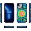 image:imageCasely iPhone 13 Mini Case  Clear Skies  Clear Shimmer  Compatible with MagSafe  Classic Ultra Slim DesignVeneta Tapestry  Grateful Dead Tie Dye