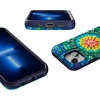 image:imageCasely iPhone 13 Mini Case  Clear Skies  Clear Shimmer  Compatible with MagSafe  Classic Ultra Slim DesignVeneta Tapestry  Grateful Dead Tie Dye