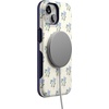 image:imageCasely iPhone 13 Mini Case  Clear Skies  Clear Shimmer  Compatible with MagSafe  Classic Ultra Slim DesignVintage Garden  Blue Hydrangea