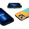 image:imageCasely iPhone 13 Mini Case  Clear Skies  Clear Shimmer  Compatible with MagSafe  Classic Ultra Slim DesignWaves  Rays  Sunshine