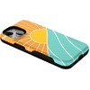 image:imageCasely iPhone 13 Mini Case  Clear Skies  Clear Shimmer  Compatible with MagSafe  Classic Ultra Slim DesignWaves  Rays  Sunshine