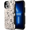 image:imageCasely iPhone 13 Mini Case  Clear Skies  Clear Shimmer  Compatible with MagSafe  Classic Ultra Slim DesignWere All Human  Minimal Face Art