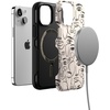 image:imageCasely iPhone 13 Mini Case  Clear Skies  Clear Shimmer  Compatible with MagSafe  Classic Ultra Slim DesignWere All Human  Minimal Face Art
