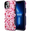 image:imageCasely iPhone 13 Mini Case  Clear Skies  Clear Shimmer  Compatible with MagSafe  Classic Ultra Slim DesignXOXO  Pink Candy Hearts