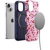 image:imageCasely iPhone 13 Mini Case  Clear Skies  Clear Shimmer  Compatible with MagSafe  Classic Ultra Slim DesignXOXO  Pink Candy Hearts