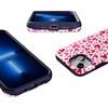 image:imageCasely iPhone 13 Mini Case  Clear Skies  Clear Shimmer  Compatible with MagSafe  Classic Ultra Slim DesignXOXO  Pink Candy Hearts
