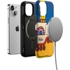 image:imageCasely iPhone 13 Mini Case  Clear Skies  Clear Shimmer  Compatible with MagSafe  Classic Ultra Slim DesignYellow Submarine  Beatles
