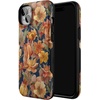 image:imageCasely iPhone 13 Mini Case  Fallen Gold  Antique Floral  Bold Protective Design  Compatible with MagSafe
