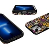 image:imageCasely iPhone 13 Mini Case  Falling for You  Plum Floral  Bold Protective Design  Compatible with MagSafe
