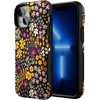 image:imageCasely iPhone 13 Mini Case  Falling for You  Plum Floral  Bold Protective Design  Compatible with MagSafe