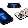 image:imageCasely iPhone 13 Mini Case  Festive Girlie  Holiday Bows  Bold Protective Design  MagSafe Compatible Design