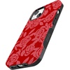 image:imageCasely iPhone 13 Mini Case  Final Rose  Red amp Pink Floral  Bold Protective Design  MagSafe Compatible Design