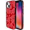image:imageCasely iPhone 13 Mini Case  Final Rose  Red amp Pink Floral  Bold Protective Design  MagSafe Compatible Design