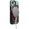 image:imageCasely iPhone 13 Mini Case  Forever Grateful  Grateful Dead Skeleton Floral  Compatible with MagSafe  Bold Protective Design
