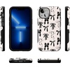 image:imageCasely iPhone 13 Mini Case  Goth Girlie  Black Bows  Bold Protective Design  Compatible with MagSafe