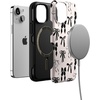 image:imageCasely iPhone 13 Mini Case  Goth Girlie  Black Bows  Bold Protective Design  Compatible with MagSafe