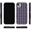 image:imageCasely iPhone 13 Mini Case  Harlequin Midnight Diamond  Black and Purple  Bold Protective Design  MagSafe Compatible Design