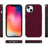 image:imageCasely iPhone 13 Mini Case  Heart Noir  Tiny Hearts  Bold Protective Design  MagSafe Compatible Design